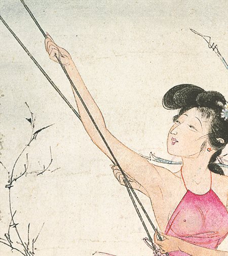 蒙阴-胡也佛的仕女画和最知名的金瓶梅秘戏图